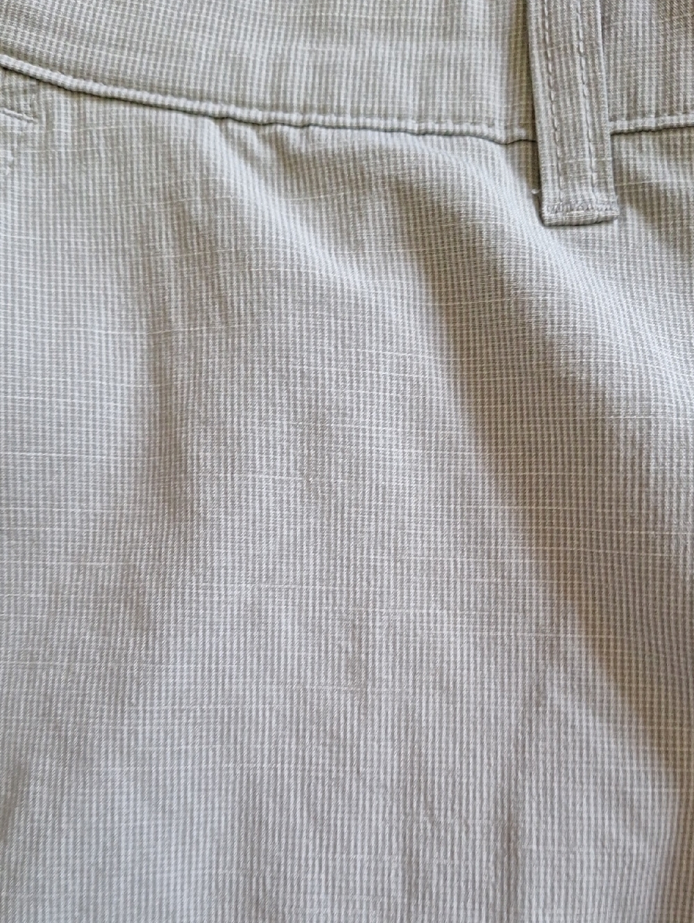 George Men's Light Gray Flat Front Shorts - Picture 6 of 9